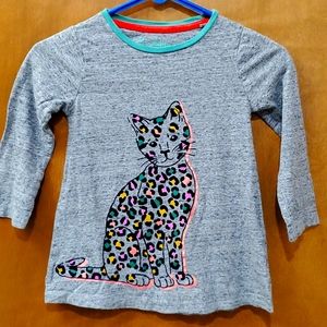 Mini Boden flocked tunic dress